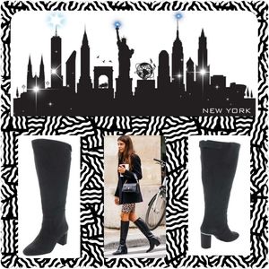 Alfani "Nessiil" Knee High Boots WIDE CALF